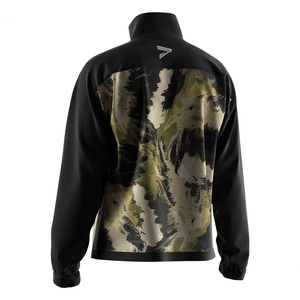 Veste pull à fermeture éclair 1/3 pour homme avec col montant, personnalisation de marque disponible, idéale pour la gym et les tenues décontractées - Product Image 6