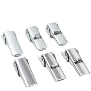 パッドロック可能なトグルケースラッチロックボックスチェストドロークラスプツールボックスステンレス鋼トグルラッチキャッチクランプ（ロック付き） - Product Image 1