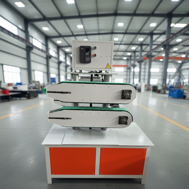 Belt Puller Haul-off Machine for Plastic Pipes Profile Sheets 2-5kN Traction Force 16-63mm Pipe Diameter 1.5kW Power