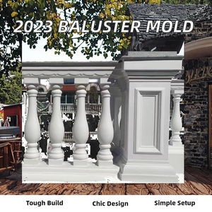 2023 mới ép nhựa khuôn trang trí Bê Tông lục bình hàng rào xây dựng hình thức sân khuôn lục bình thiết kế không gian ngoài trời - Product Image 2