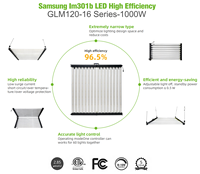 2023 LED kweeklampbalk Volspectrum kweeklampen LM301B LM301H LED kweeklamp UV IR 1000W 800W voor verticale binnenkweektent