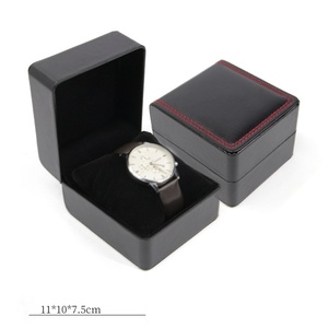 China Manufacturer Gift Watch Packaging <b>Box</b> Wholesale Custom Watch <b>Storage</b> PU Luxury Luxury Jewelry Pouch Packaging with <b>Box</b> - Product Image 6