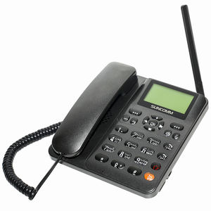 Nouveau Téléphone Fixe sans Fil GSM Double SIM G618 pour Maison et Bureau, Téléphone Fixe Personnalisable - Product Image 1