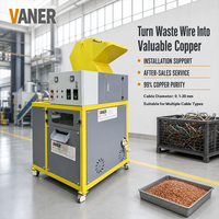 Kupferdraht-Granulator für Kabelrecycling 220V/230V/380V Kupferrecycling-Maschine Kupferkabel-Zerkleinerer Luftseparator