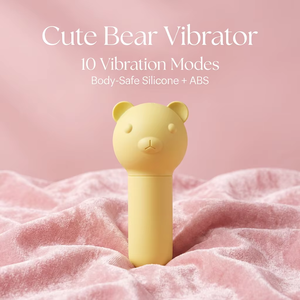 Vibratore Portatile a Forma di Orsetto <span class=keywords><strong>con</strong></span> 10 Modalità di Vibrazione, Ricaricabile USB, Silenzioso, per Masturbazione Femminile - Product Image 2