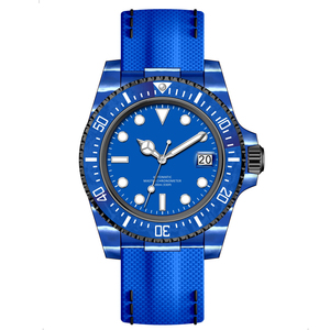 Reloj Deportivo de Lujo NINOS de Fibra de Carbono para Hombre, Cristal de Zafiro, Resistente al Agua 100FT, Reloj de Pulsera Automático de Negocios - Product Image 4