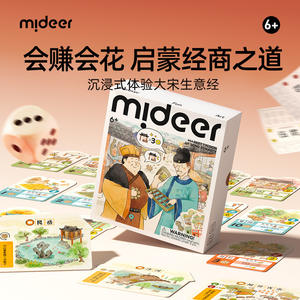 Jeu de société Mideer Market Tycoon Of Song Dynasty pour enfants de 6 ans et plus, jeu familial interactif avec dés et cartes, jouet éducatif - Product Image 2