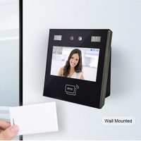 SDK gratuito en línea Software en la nube Tarjeta RFID AI Reconocimiento facial Empleado Máquina biométrica de asistencia de tiempo