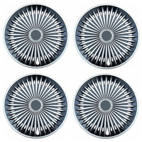 Livraison rapide, lot de 4, prix 13 14 15 pouces, capuchons de roue décoratifs universels modifiés pour voiture