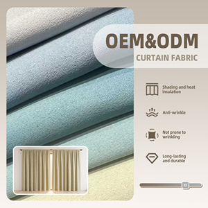 Tissu occultant ColosTex OEM ODM personnalisé, isolant thermique, <span class=keywords><strong>double</strong></span> couche, tissé, <span class=keywords><strong>pour</strong></span> <span class=keywords><strong>rideaux</strong></span> de fenêtre, vendu <span class=keywords><strong>au</strong></span> mètre - Product Image 1