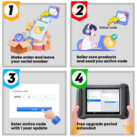 Service et frais de mise à jour logicielle universels pour voitures XTOOL avec garantie d'un mois