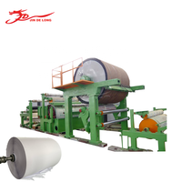Mesin Pembuat Tisu/Serbet/Kertas Toilet 1575mm yang Tahan Lama dan Kokoh, Mesin Pengolah Kertas Tisu Gulungan Jumbo
