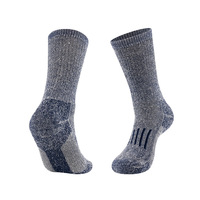 Medias polares térmicas de invierno de alta calidad calcetines de lana merino de alpaca de nieve de rizo extrafino para senderismo al aire libre