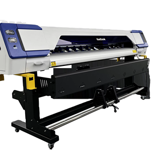 Hancolor Eco Solvent 4-Color Automatic Inkjet Printer XP600 Print Head 1.8m Flex Borderless Refillable Portable Advertising - Product Image 1