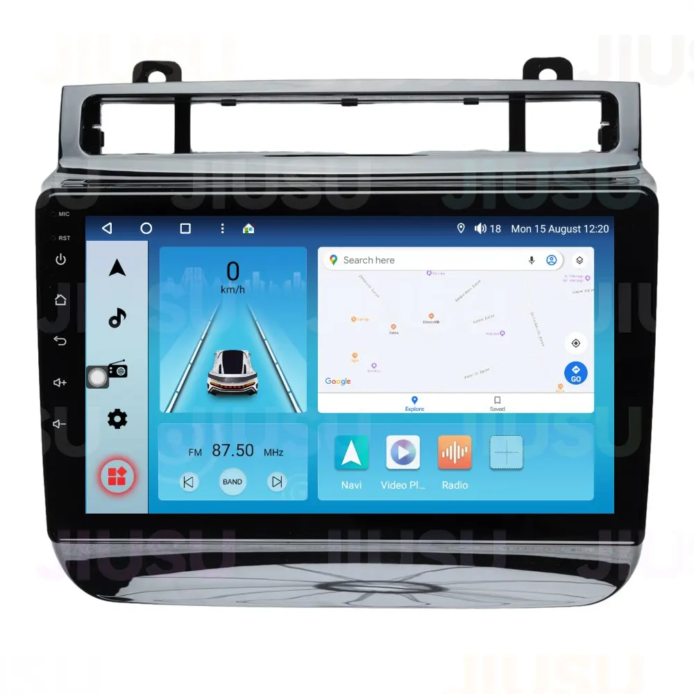 Android 12 autoradio Touch Screen GPS lettore DVD Stereo sistema Audio multimediale per Volkswagen Touareg 2011-2017