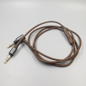 สายเคเบิลพร้อมไมโครโฟนที่ใช้ร่วมกันได้สำหรับหูฟัง Audio-Technica ATH-MSR7 สายเคเบิล 3.5 มม. AUX ทดแทนสเตอริโอ 4.59 ฟุต - Product Image 6