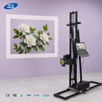 Mesin Cetak Dinding 3D Grosir Baru Printer Inkjet UV Robot Otomatis Penuh untuk Mural, Signage, Seni Dinding Interior, Portabel, OEM