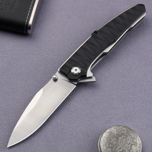 ใบมีดสแตนเลสอุตสาหกรรม ด้ามพลาสติก ยี่ห้อ HK รุ่น FB195 ขนาด 16.5 ซม. รับผลิตแบบ OEM/ODM มีดพกพา EDC สำหรับตั้งแคมป์และกิจกรรมกลางแจ้ง - Product Image 5