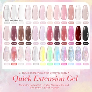 BORN PRETTY PRO Gel Constructor Biab de Color Sin HEMA de Bajo Calor para Extensión Rápida Gel UV Líquido Constructor en Botella para Construcción de Uñas - Product Image 6