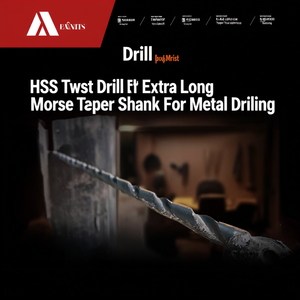 Hss Twist <b>Drill</b> <b>Bit</b> <b>Extra</b> <b>Long</b> Morse Taper Shank For Metal Drilling - Product Image 3