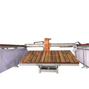 Cortadora de Piedra con Mesa Elevadora de 80 Grados, Sierra de Puente de 3 Ejes para Cortar Granito, Mármol y Losas de Cuarzo - Product Image 2