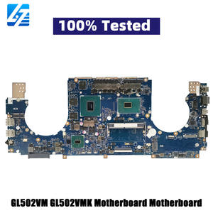 GL502VMK Carte mère pour ordinateur portable <span class=keywords><strong>ASUS</strong></span> ROG Strix GL502V <span class=keywords><strong>GL502VM</strong></span> GL502VMK Carte mère pour ordinateur portable avec CPU I5 I7 100% Tests OK Fast Ship - Product Image 1