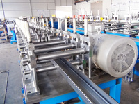 Machine de formage à froid en acier de haute qualité en forme de M, profil personnalisé, perforation de trous