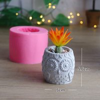 Pot de fleurs en béton de style européen moderne personnalisé pour le jardin et la maison