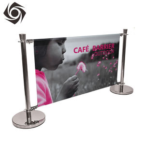 โรงงานขายตรงปรับแต่งพิพิธภัณฑ์การพิมพ์นิทรรศการแบนเนอร์ Stanchion - Product Image 4