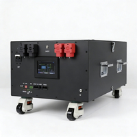 Système de batterie de stockage d'énergie domestique LiFePO4 personnalisé, empilable, 16 kWh, 51,2 V, hybride, protection IP66, sortie 10-20 kW