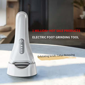 Portable Feet <b>Grinder</b> Pedicure Tools Foot Scrubber Rechargeable Electric Foot Files Foot Callus Remover for Dead Skin - Product Image 3
