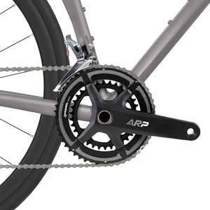 Bicicleta de Carretera <span class=keywords><strong>TWT</strong></span> C6 de Aluminio, 16 Velocidades, Horquilla de Fibra de Carbono, Cableado Interno, Frenos de Disco Dobles, Cuadro Rígido, Competitiva para Carreras - Product Image 5