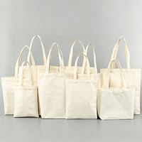 Sac fourre-tout personnalisé en gros, sac de shopping en toile de coton avec logo personnalisé, sacs fourre-tout vierges en toile pour sublimation