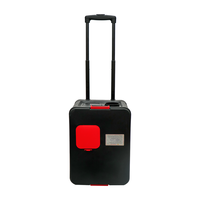 Chauffage d'air diesel mobile tout-en-un XMZ-RL10 avec roues, chauffage de stationnement, contrôleur LCD, télécommande Bluetooth pour camping-car, bus, véhicule