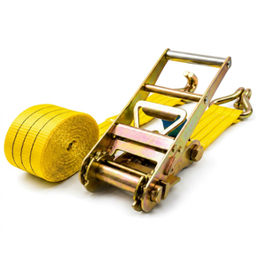 Correa de Amarre con Gancho en J de 75 mm, Certificación CE, Provina, Suministro de Fábrica, 8000 kg, Cinta de Poliéster de Alta Resistencia, Marca Privada OEM - Product Image 1