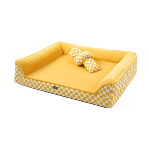 Luxe 6-Pack <span class=keywords><strong>M</strong></span> Maat Hondenkattenbank Zacht Warm Huisdierenbed Met Afneembaar Afwasbaar Sponsmateriaal Met Printpatroon - Product Image 2