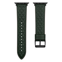 Ouruoxi Sabuk Jam Tangan Kulit Klasik Berkualitas Tinggi Tali Kulit Asli Lapisan Atas untuk Apple Watch 1/2/34/5/6/7 SE Ultra