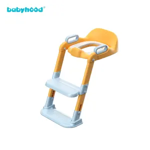 Sedile per wc per bambini cuscino in PU scaletta per bambini sedile per addestramento per bambini toilette per bambini marca