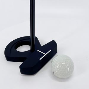 Tête de <span class=keywords><strong>putter</strong></span> de <span class=keywords><strong>golf</strong></span> OEM personnalisée avec logo, à couple nul, à faible centre d'équilibre, avec face usinée CNC, pour droitier - Product Image 1