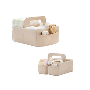 Organisateur de rangement pour couches de bébé, bac de rangement pour la crèche, pour les mouchoirs, les lotions, les crèmes, les jouets - Product Image 1