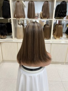 Pelucas de Cabello Humano Virgen Chino de Lujo al por Mayor de Fábrica, Pelucas Judías con Frente de Encaje Transparente HD, Largas y sin Pegamento - Product Image 2