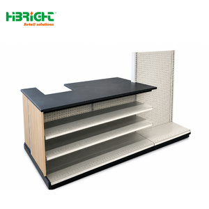 Comptoir de caisse robuste pour supermarché, bureau de caisse pour épicerie, comptoir de caisse pour commerce de détail - Product Image 4