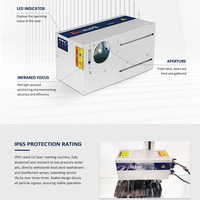 Nouvelle machine de marquage laser UV 5W personnalisée en gros (PLT haute précision CNC refroidissement par eau 20kg compacte pour emballage alimentaire)