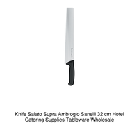 Pisau Pengiris Ambrogio Sanelli Supra Savoury 32 cm 5344.032