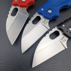 TUFF Lite มีดพับ EDC ขนาดเล็กสำหรับกลางแจ้ง AUS-8A ตั้งแคมป์อเนกประสงค์การล่าความแข็งสูงแบบ DIY OEM - Product Image 3