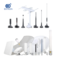 Bdtron alliage d'aluminium or 8 éléments 144MHz 430MHz UHF VHF double bande antenne faisceau Yagi