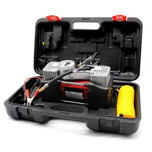 Pompe à air portable 12V en métal à double cylindre haute performance 150 PSI pour pneus de voiture 101059 - Product Image 2
