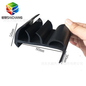 Joints en caoutchouc <span class=keywords><strong>de</strong></span> <span class=keywords><strong>porte</strong></span> <span class=keywords><strong>de</strong></span> camion réfrigérée personnalisés en EPDM imperméables et coupe-vent - Product Image 4