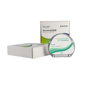 CADCAM materiale di fresatura professionale blocco di <span class=keywords><strong>Zirconia</strong></span> ST multistrato per sistema cad cam laboratorio odontotecnico abbinato a sirona mcx5 - Product Image 1
