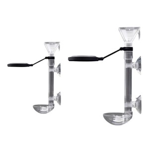 Anneau Flottant Anti-Déversement Réglable pour Nourriture de Poissons - Distributeur de Nourriture pour Aquarium en Plastique Réglable en Hauteur pour Poissons, Crevettes, Tortues - Product Image 1